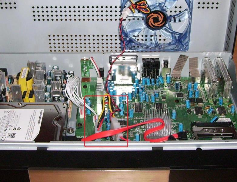 Offener TF 7700 mit Lüfter
