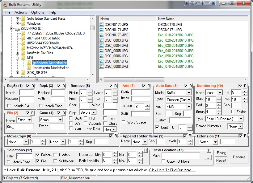 Bulk Rename Utility
