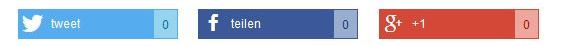 Shariff Social Media Buttons